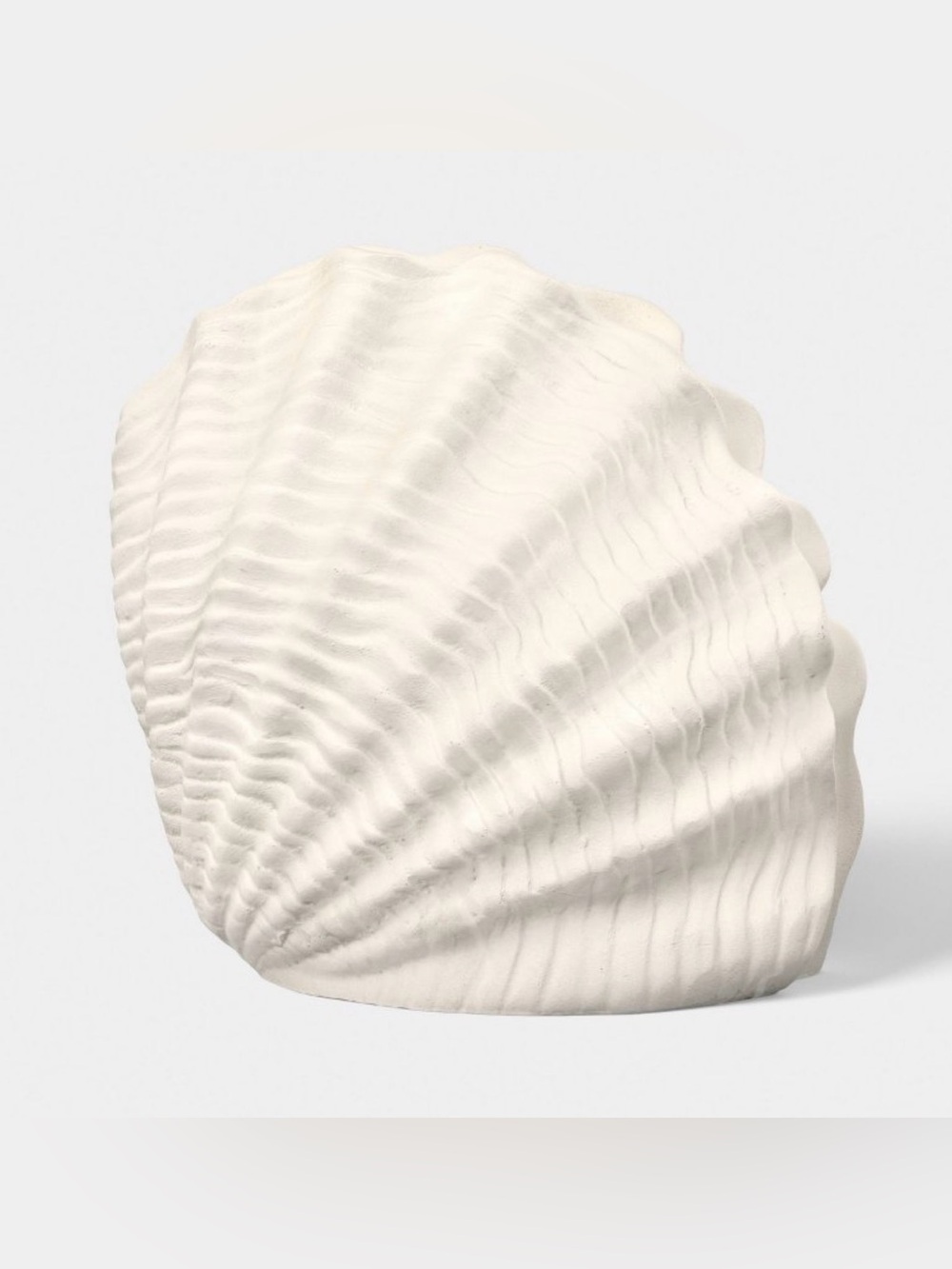 Studio Mcgee Threshold Illuminated Outdoor Patio Beach Clam Shell Rechargeable
